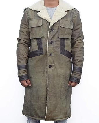 distressed trench coat