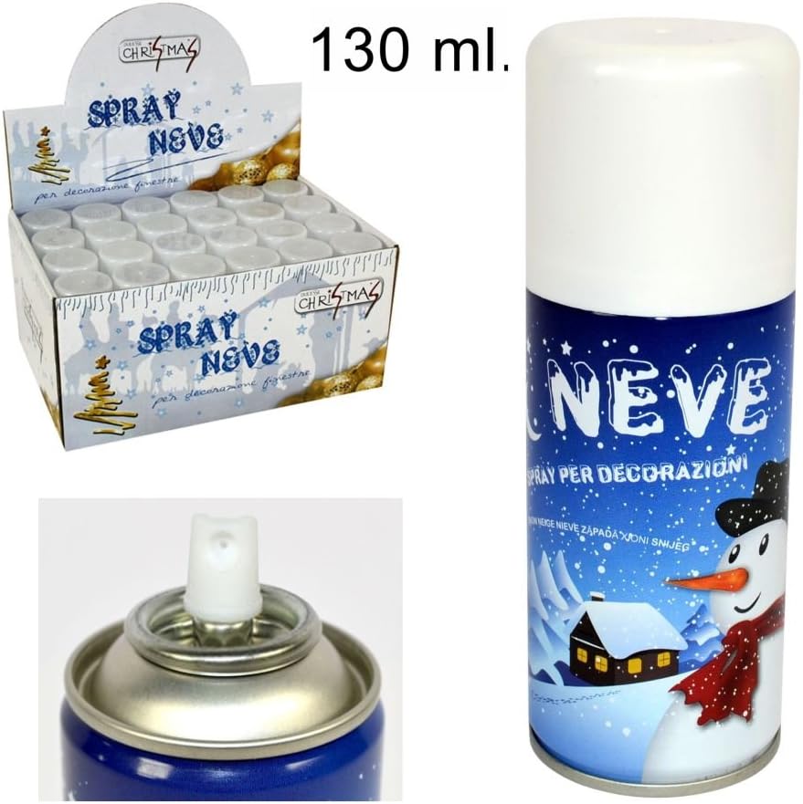 Neve spray decorazione finestre 80gr./160ml. Amazon.it Casa e cucina