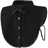 ECHERY Detachable Collar Fake Collar Versatile Shirt Accessories Faux Collar for Women