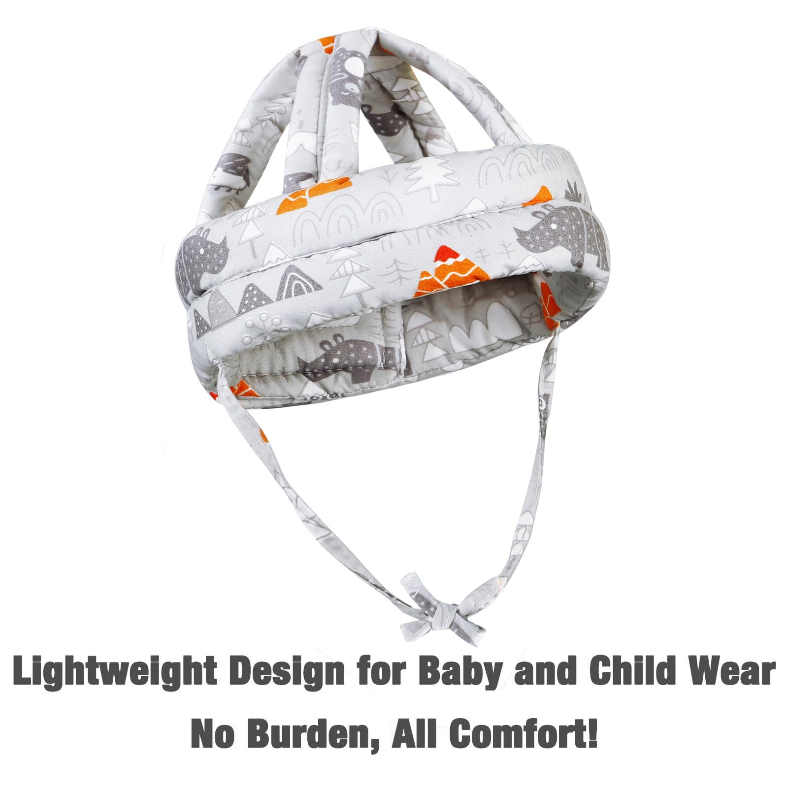 PandaEar Baby Helmet for Crawling and Walking| Baby Head Protector| Infant Helmets 6-12 Months| Toddler Baby Head Protection Cushion| Baby Safety Helmet Head Shaping for Learning to Walk