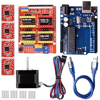 Quimat Arduino CNC Shield Contoller Kits para impresora 3D, CNC ...