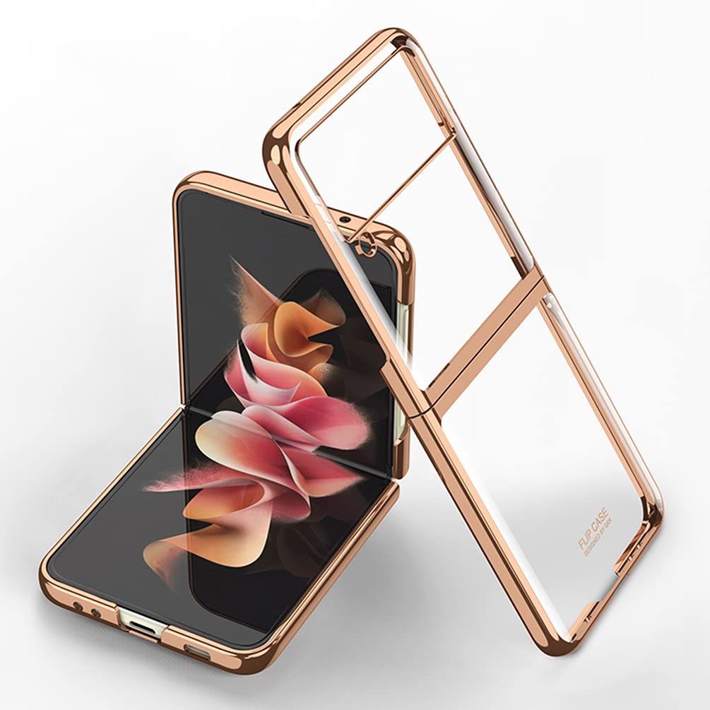 BaiFu Case for Samsung Galaxy Z Flip3 5G Cases Ultra-Thin PC Phone Cover for Samsung Galaxy Z Flip3 5G,HY4