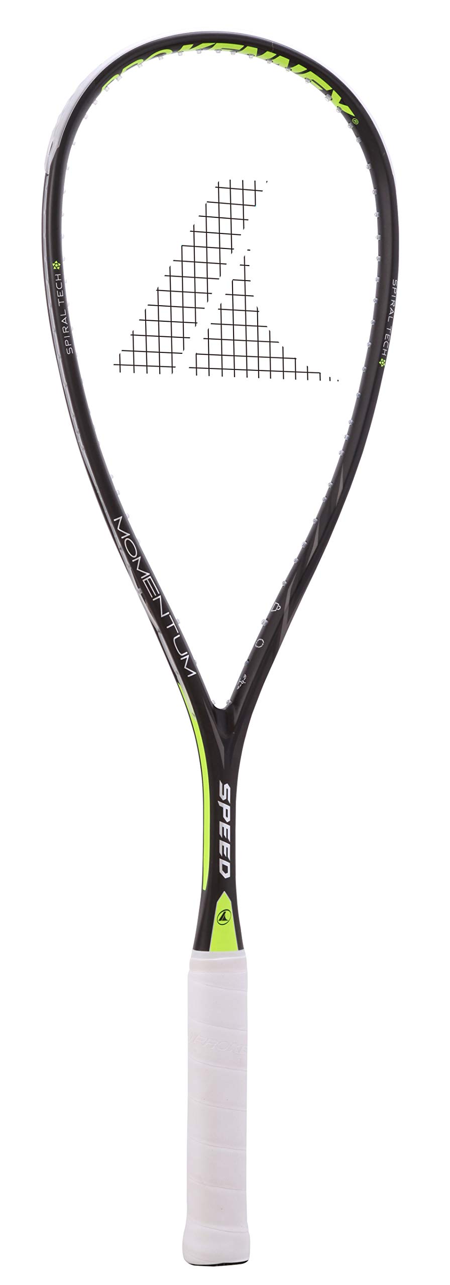 PROKENNEX Momentum Speed Unisex Adult, Black and Yellow, Unique Squash Racket