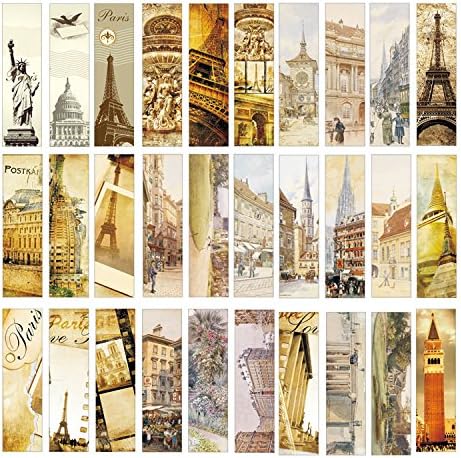 MyTrip Paper Bookmarks Set (30pcs Europe #1)