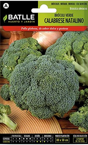 Batlle Vegetable Seeds - Broccoli Verde Calabrese (8g)