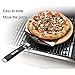 KALREDE Pizza Peel - Pizza Spatula 12 inches Stainless Steel with Foldable Handle - Pizza Paddle for Baking Homemade Pizza and Bread - Oven or Grill Use