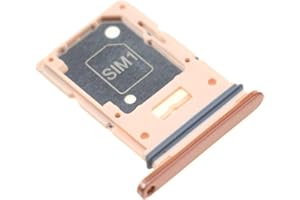 VEKIR Dual SIM Card Tray for Samsung Galaxy A53 5G SM-A536B SIM Card Holder for SM-A536B SIM Card Slot Replacement for SM-A536U SM-A536U1 Peach