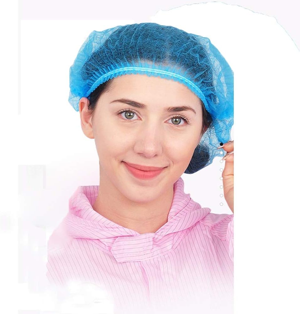 100PCS Disposable Hair Cap Shower Adults Lab Pack Doctor