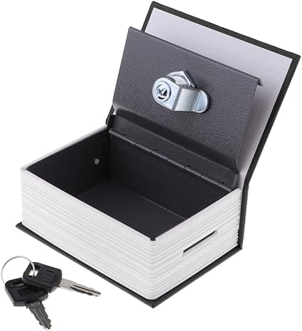 Caja Fuerte con Forma de Libro de Verdad Candado Acero ...