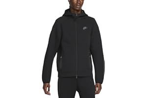 Nike Sportswear Tech Fleece Windrunner Men's Full-Zip Hoodie Size - XX-Large Black/Black