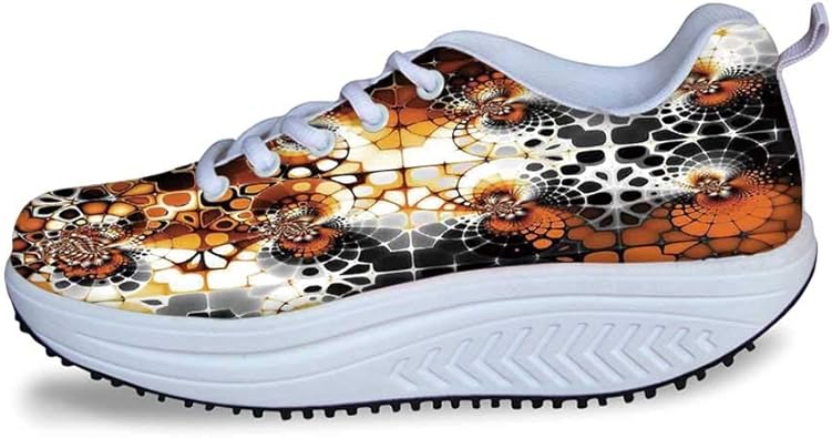 Amazon Com Yoliyana Burnt Orange Cool Shake Shoes Vintage