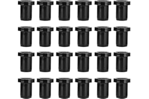 TUTOR AUTO 24pcs A Arm Short Bushing Kit Replacement for Polaris Ranger 400 500 700 800 900, Sportsman 300 400 450 500 570 600 700 800, Replace 5439270, 5431846, 5432091