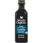 Simply Organic Non-Alcoholic Vanilla Flavoring, 4-Ounce Glass Jar, Certified Organic, Alcohol Free Vanilla