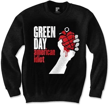 green and black sweatshirt