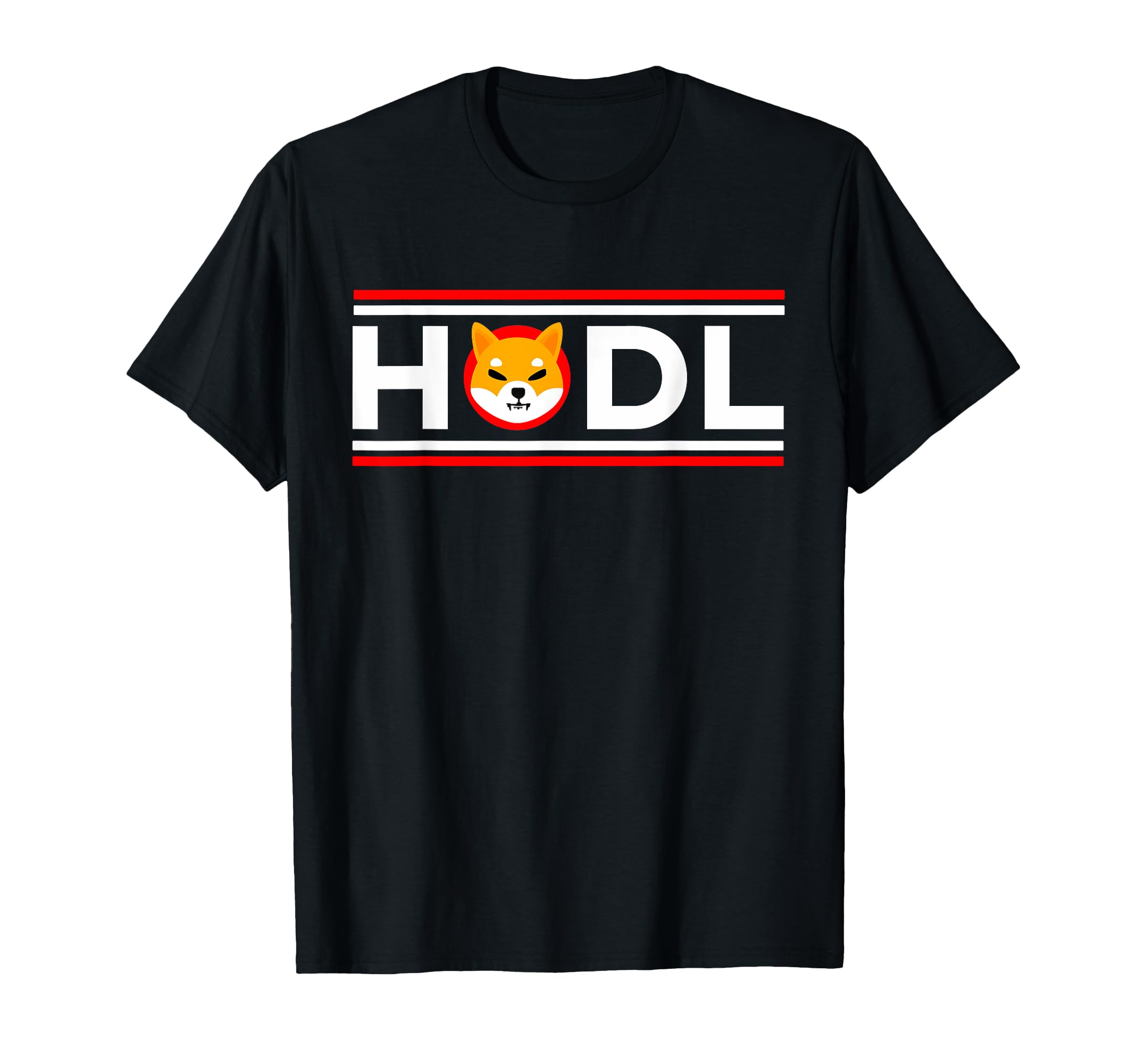 Shiba Inu Token HODL Crypto Coin T-Shirt