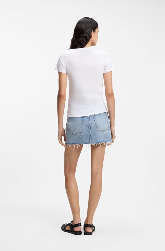 Classic tee_B Jersey, White100, S para Mujer