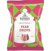 Original Bonds London Pear Drops Bag Sugar Coated Pear Flavored Boiled Sweets A Classic Sweetshop Favorite Imported From The UK England The Best Of British Candy Bannana And Pear Flavour
