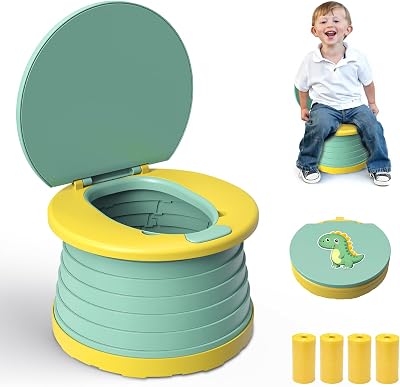 Töpfchen Für Kinder Baby Reisetöpfchen Faltbar Für-60 Potty Liners