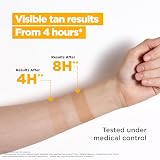 Mixa Bright & Bronze Gradual Tan Body Lotion 250ml Hydration DHA view 4