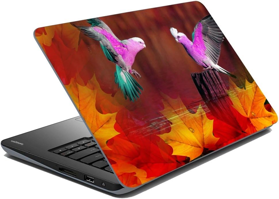 meSleep Floral Bird Laptop Skin