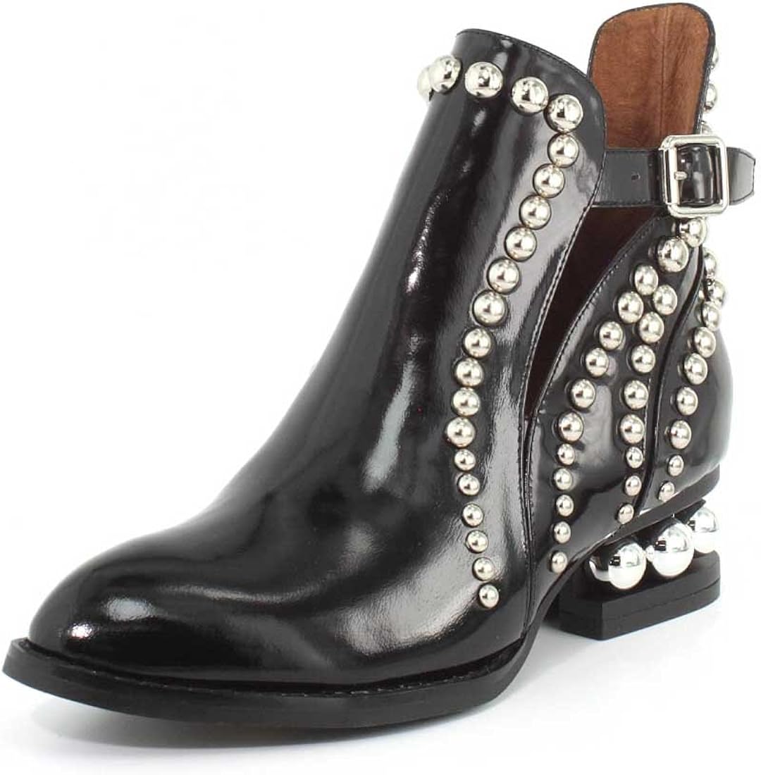 jeffrey campbell black studded boots