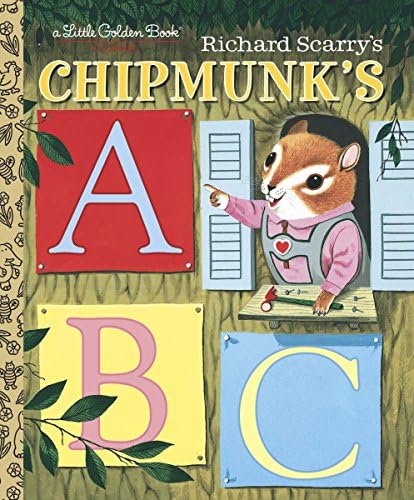Roberta MillerRichard Scarry's Chipmunk's ABC (Little Golden Book)