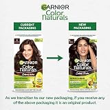 Garnier Color Naturals Crème Hair Colour Shade 4 Brown 70ml 60g Permanent view 2