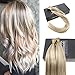 Sunny Hair I Tip Hair Extensions Human Hair Blonde Add Luster Itip Hair Extensions Golden Blonde Highlight Medium Blonde Cold Fusion Remy Pre Bonded Natural Blends 18inch 50g