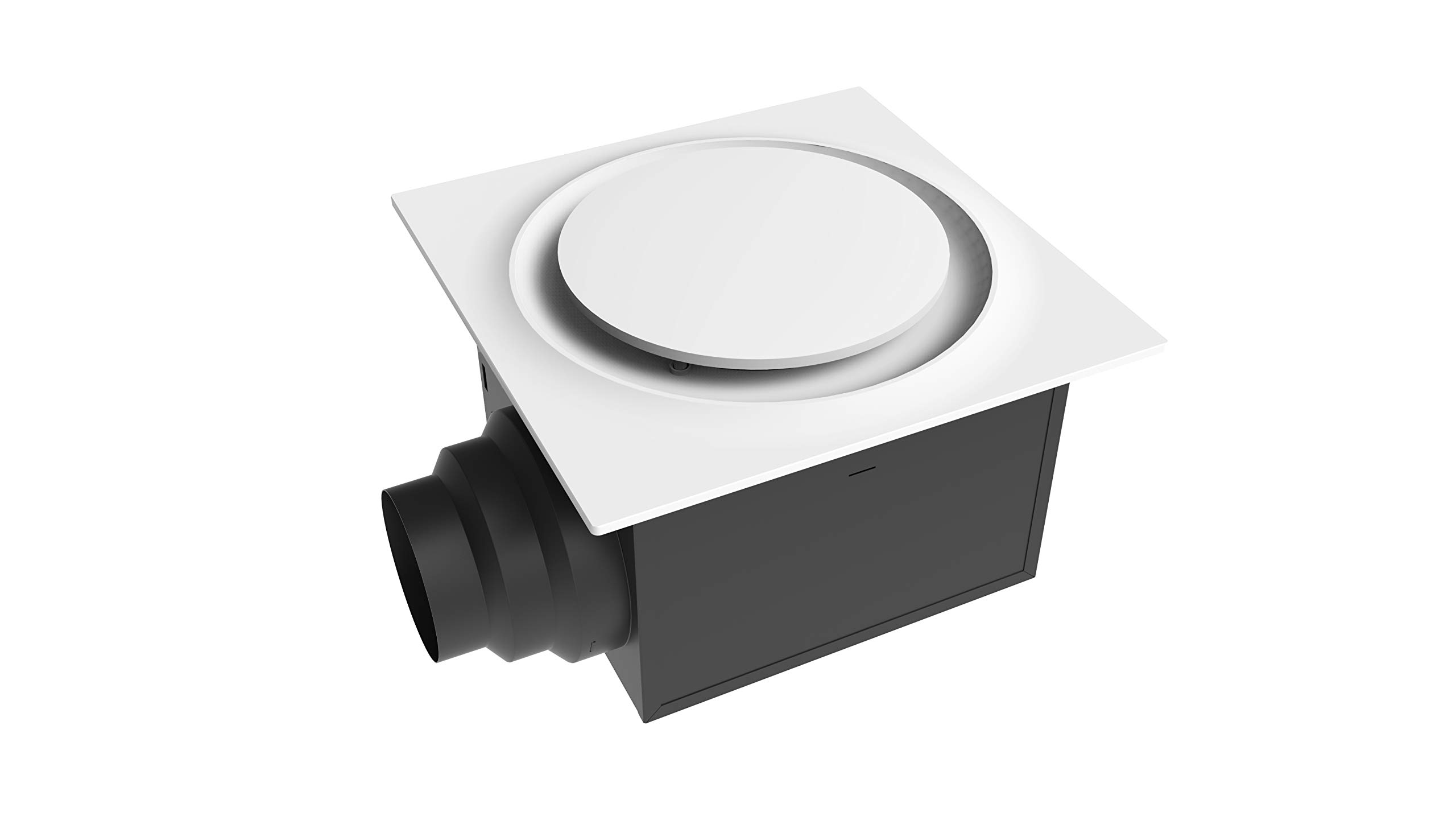 Aero Pure ABF80 G16 W ABF80G16 Ceiling Mount 80 CFM, Energy Star Certified, White Quiet Bathroom Ventilation Fan