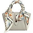 RIIQIICHY Women's Silk-Like Hair Scarf & Headband - Handbag & Purse Accessory