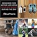 Bluephonic Bluetooth Wireless Headphones | Audio Beat HD Stereo Sound | IPX7 Sweat Water Proof Workout Sport Earbuds | Secured Fit In Ear Noise Cancelling Running Earphones | Built In Mic | Play 8 hr