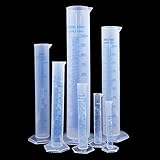 Plastic Transparent Blue Line Liquid Graduated