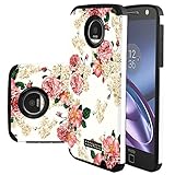 Moto Z Force Case, Harryshell(TM) Shock Absorption Drop Protection Hybrid Dual Layer Armor Defender Protective Case Cover for Motorola Moto Z Force Droid