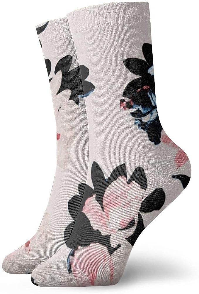 long ankle socks Flowers Stylish and comfortable socks Amazon.co.uk