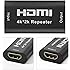 XCSOURCE HDMI R&eacute;p&eacute;titeur Extenseur Booster Adaptateur 3D HDTV 1080P Amplificateur de Signal Fonctionnel Noir 4K*2K jusqu'&agrave; 40m AH131