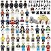 Education Community Minifigures Set of 44 Figures + Weapons set Building Bricks Community Mini People and Accessories (STYLE 5)