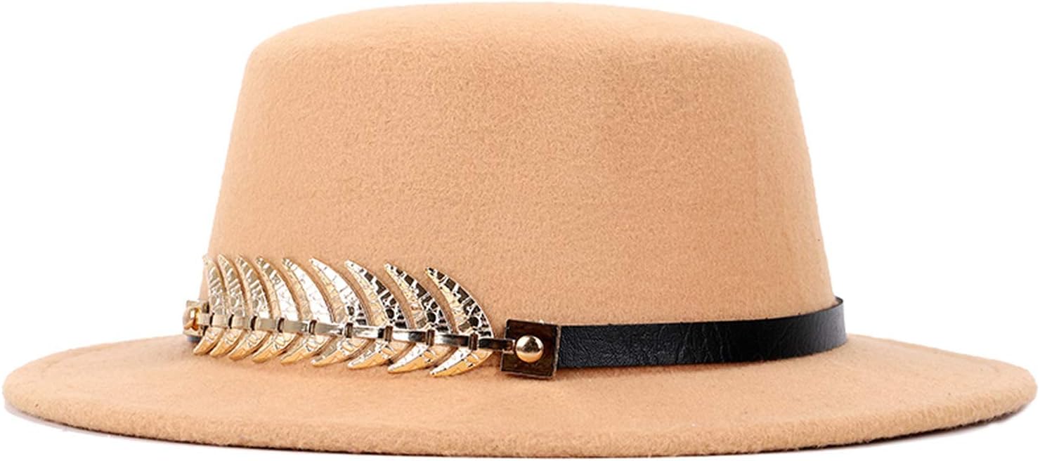Ladies Wool Fedora Hats Autumn Winter Women Top Hat Felt Vintage Hats Classic Cylinder Bowler Hats
