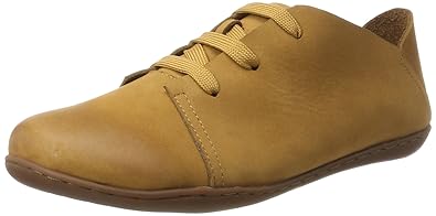 Vogstyle Damen 2017 Rund Toe Retro Bequeme Schick Leder Flache Schnürschuhe