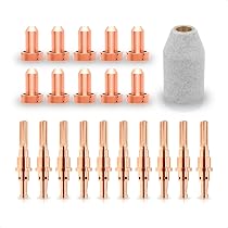 20-Pack Plasma Electrodes 9-8215 For Thermal Dynamics Cutmaster 30+ 40 52 58 70+ 102 & SL60/SL100 Torches