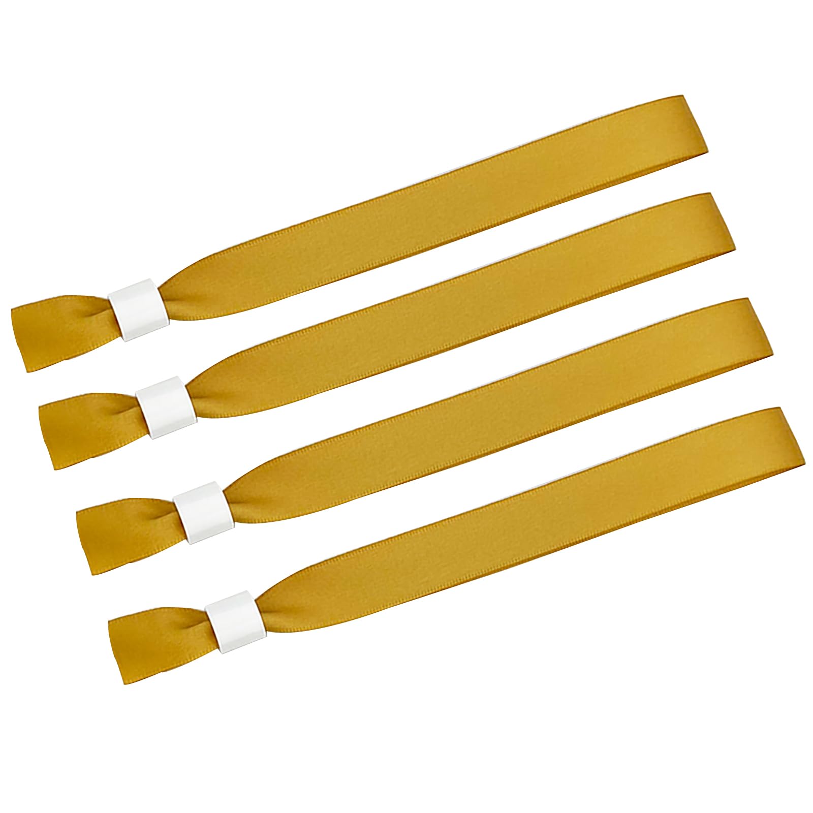 Photo 1 of 100 Pack Wrist Bands - Gold Wristbands for Events,Wristbands for Concerts Festival Admission Party 13.7” x 0.59”