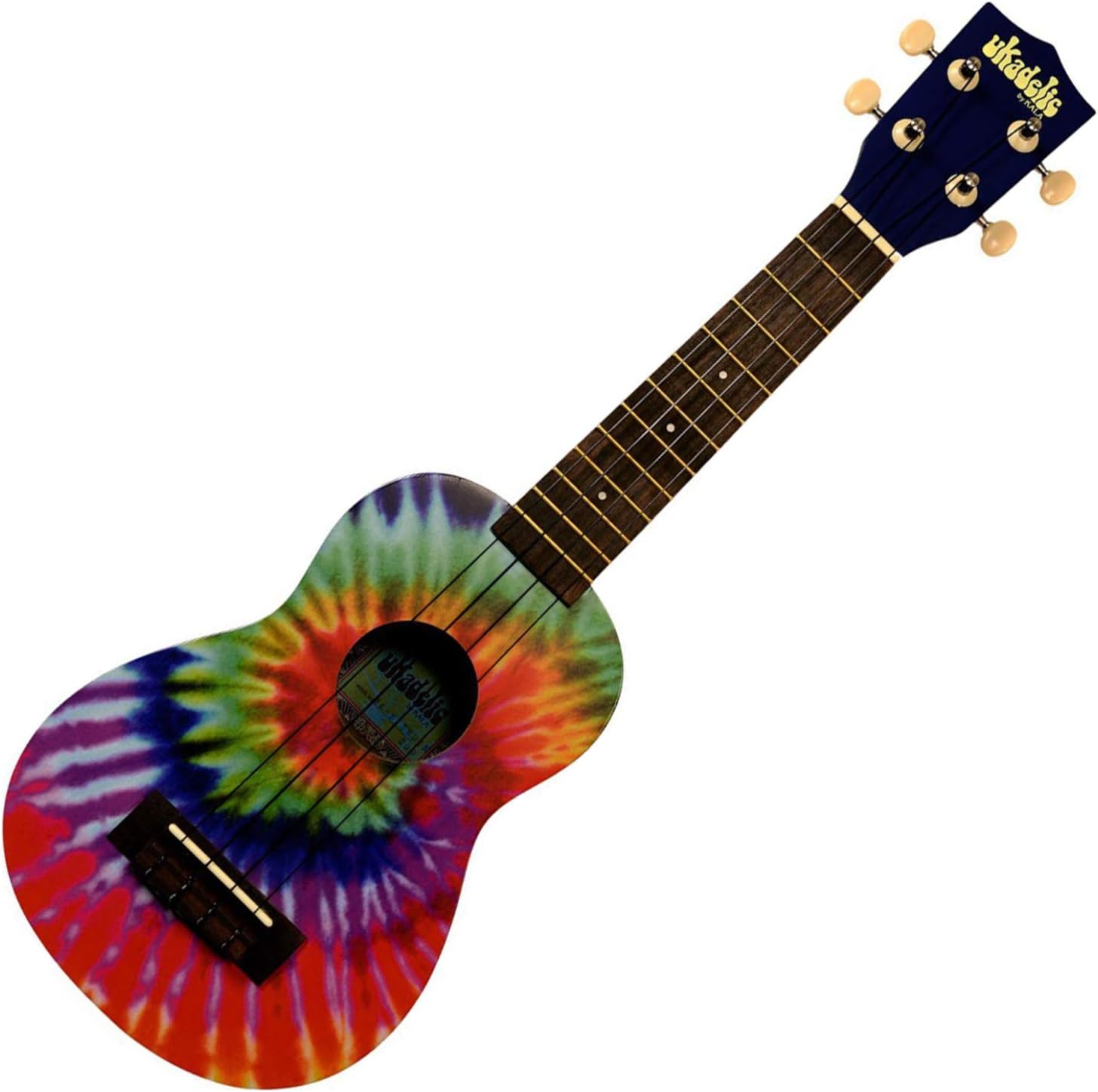 Kala MKSTIEDYE Ukadelic Soprano Ukulele Tie Dye Amazon.co.uk