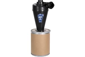 Oneida Air Systems Super Dust Deputy Compact 15 Gallon 4/5 Deluxe Cyclone Kit for for Single Stage 0.5 to 3HP Dust Collectors