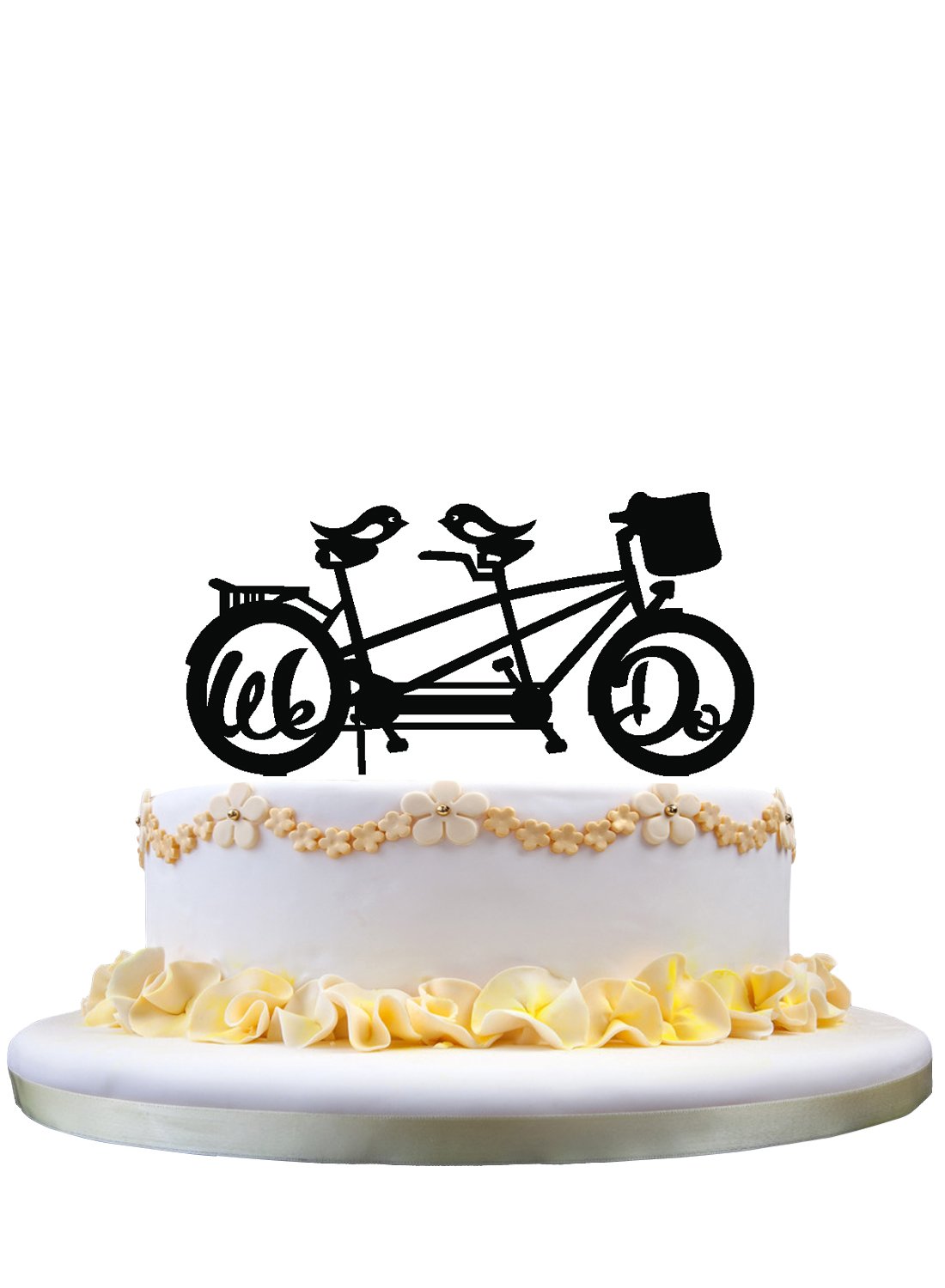We Do Cake Topper Decorations Bicycle Wedding Cake Toppers Amazon