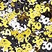 Number 30 Glitter Confetti for 30th Birthday Anniversary Party Supplies Table Decoration, 1.76 Ounce (Gold Black and Silver)