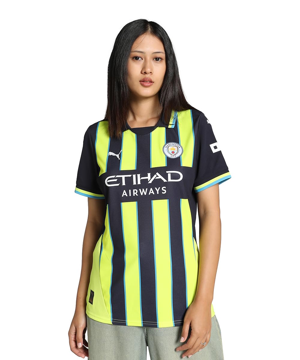 PUMA Manchester City Away Shirt 2024/25 Season - Womens - New Navy - Size: L