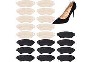 Nysen 10Pair / 20Pcs Self-Adhesive Heel Grips Liner Heel Cushion Pads Shoe Filler Heel Inserts Patch Protectors for Men Women