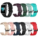 FoundEast Compatible with QIPOPC GTX05 Watch Band, Adjustable Waterproof Silicone Sport Wristbands Replacement Strap for QIPOPC GTX05 Accessories