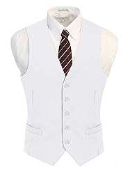 Gioberti Men's Formal Suit Vest Fit for Business or
