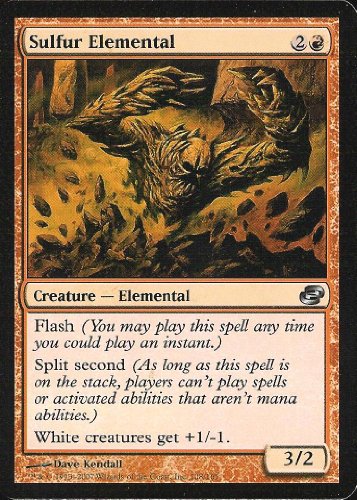 Magic: the Gathering - Sulfur Elemental - Planar Chaos - Foil