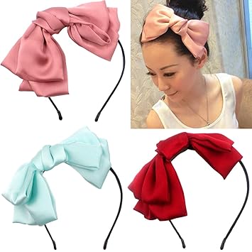 big bow headbands for adults